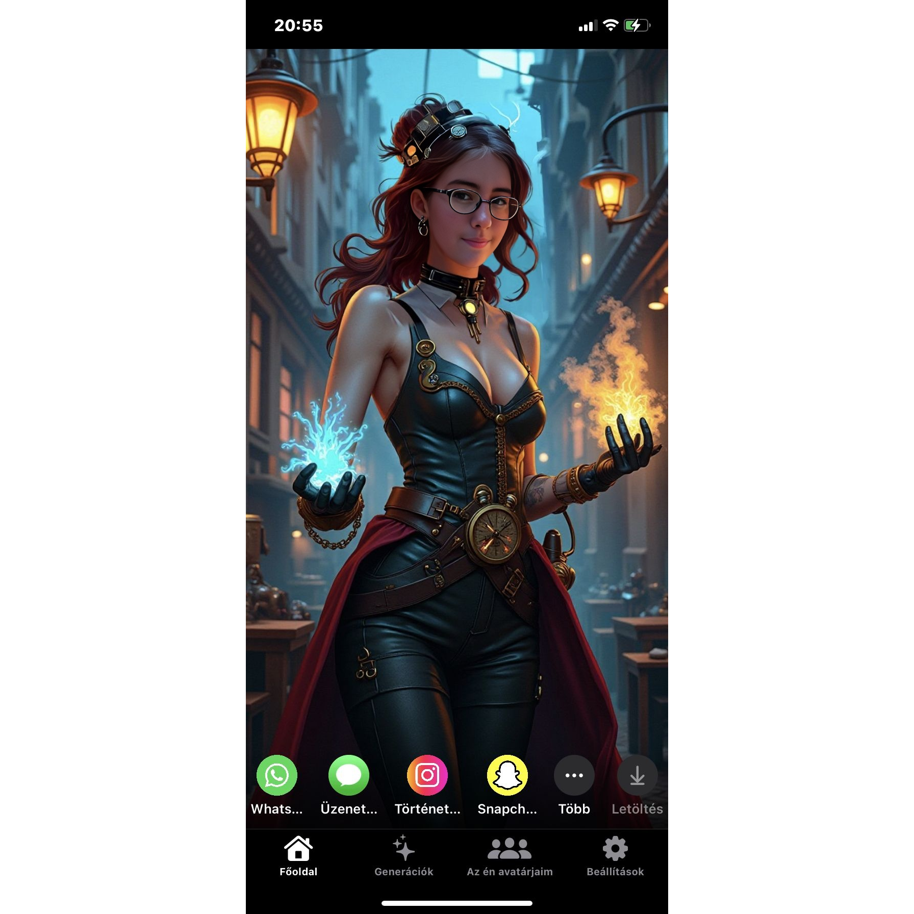 a woman dressed as a superhero in a city